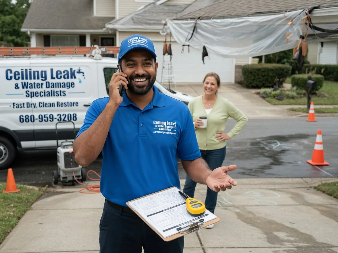 Ceiling Leak Cleanup Dingess, WV FAQs